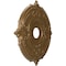 Ekena Millwork Attica PVC Medallion (Canopies up to 6 3/4"), 19"OD x 3 1/2"ID x 1"P, Metallic Champagne Bronze CMP19ATCCB - alternate 3